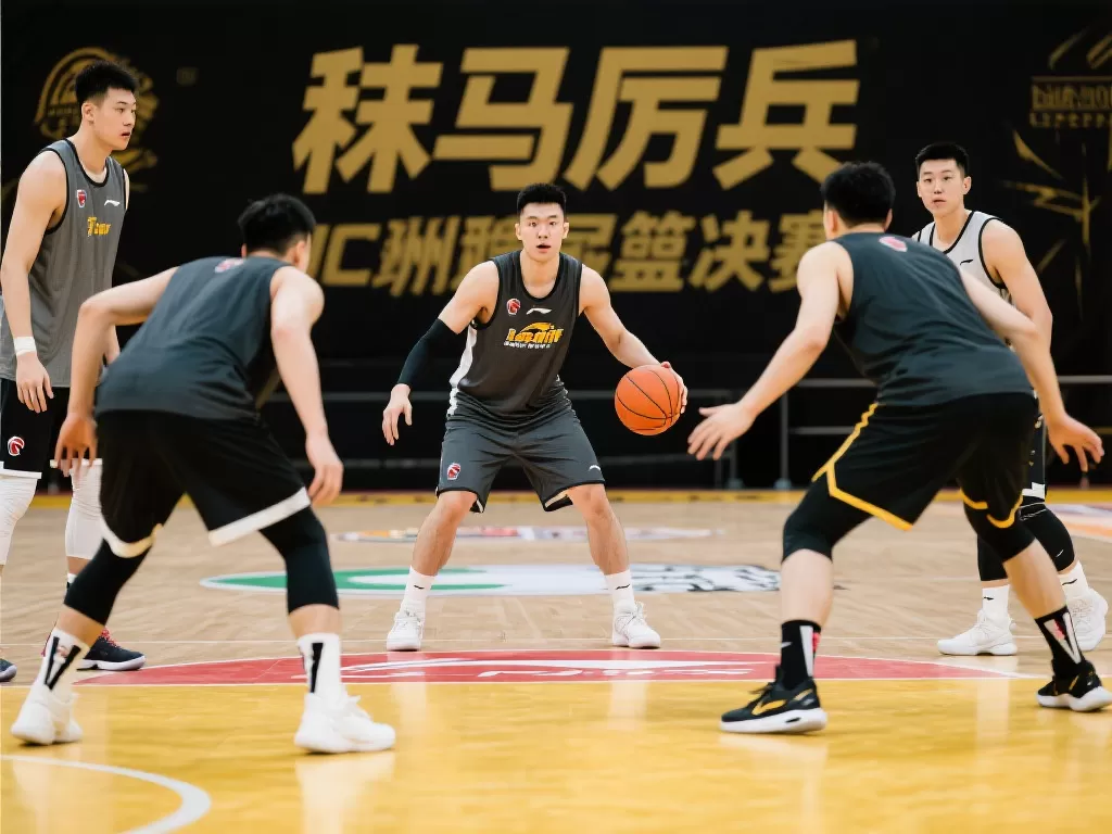 广厦男篮训练掠影：厉兵秣马，剑指总决赛